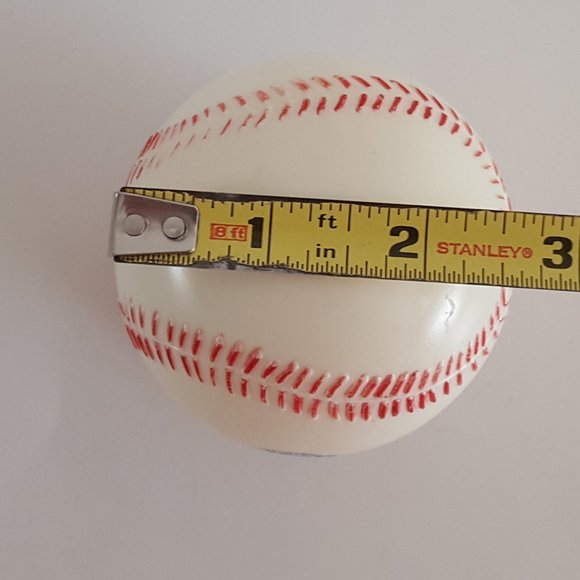 VIntage New York Mets Manufacturers Hanover Trust Plastic Baseball Bank … - Picture 13 of 16